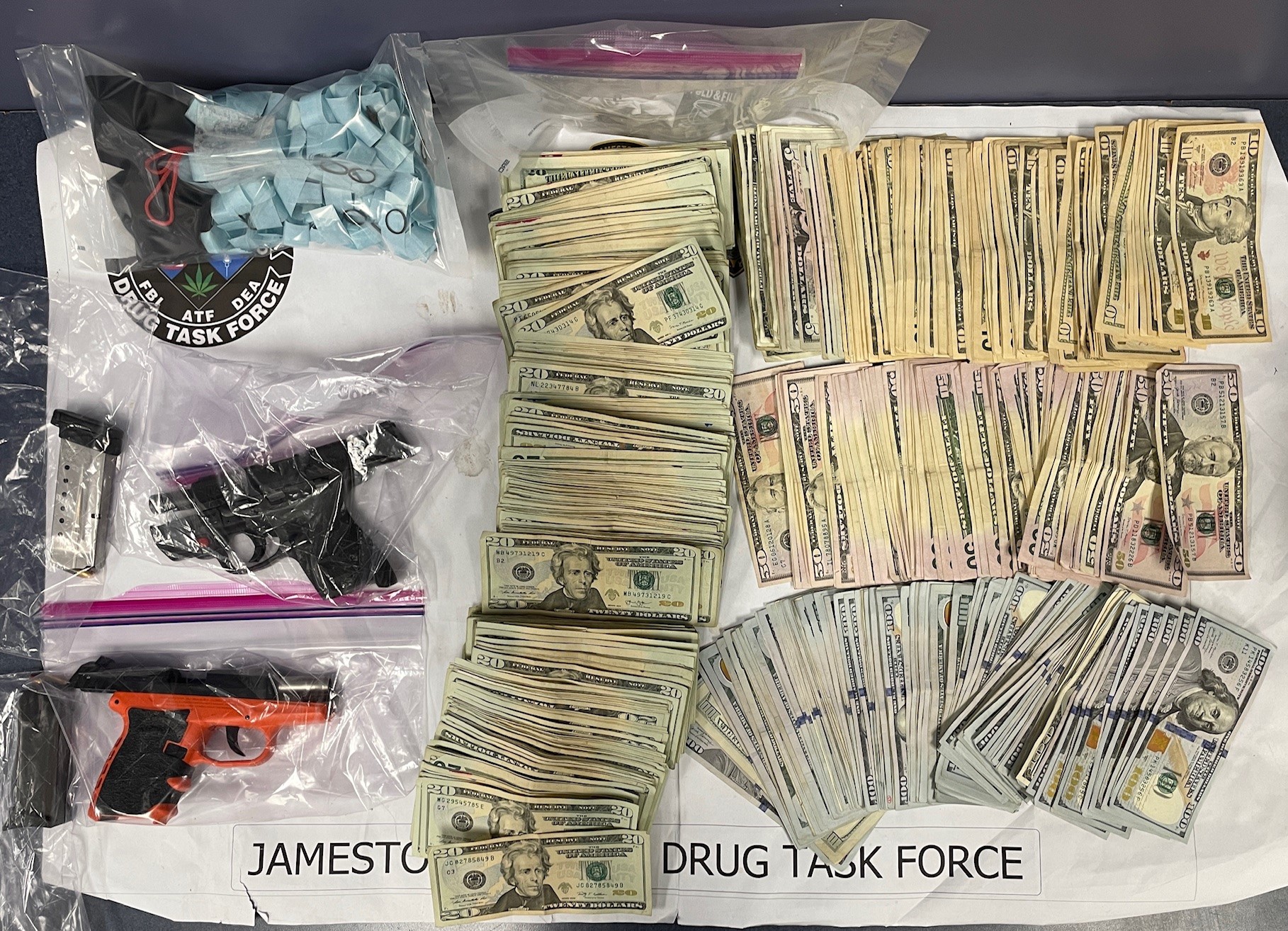 Narcotics Bust: Jamestown Authorities Execute Search Warrant, Arrest Two