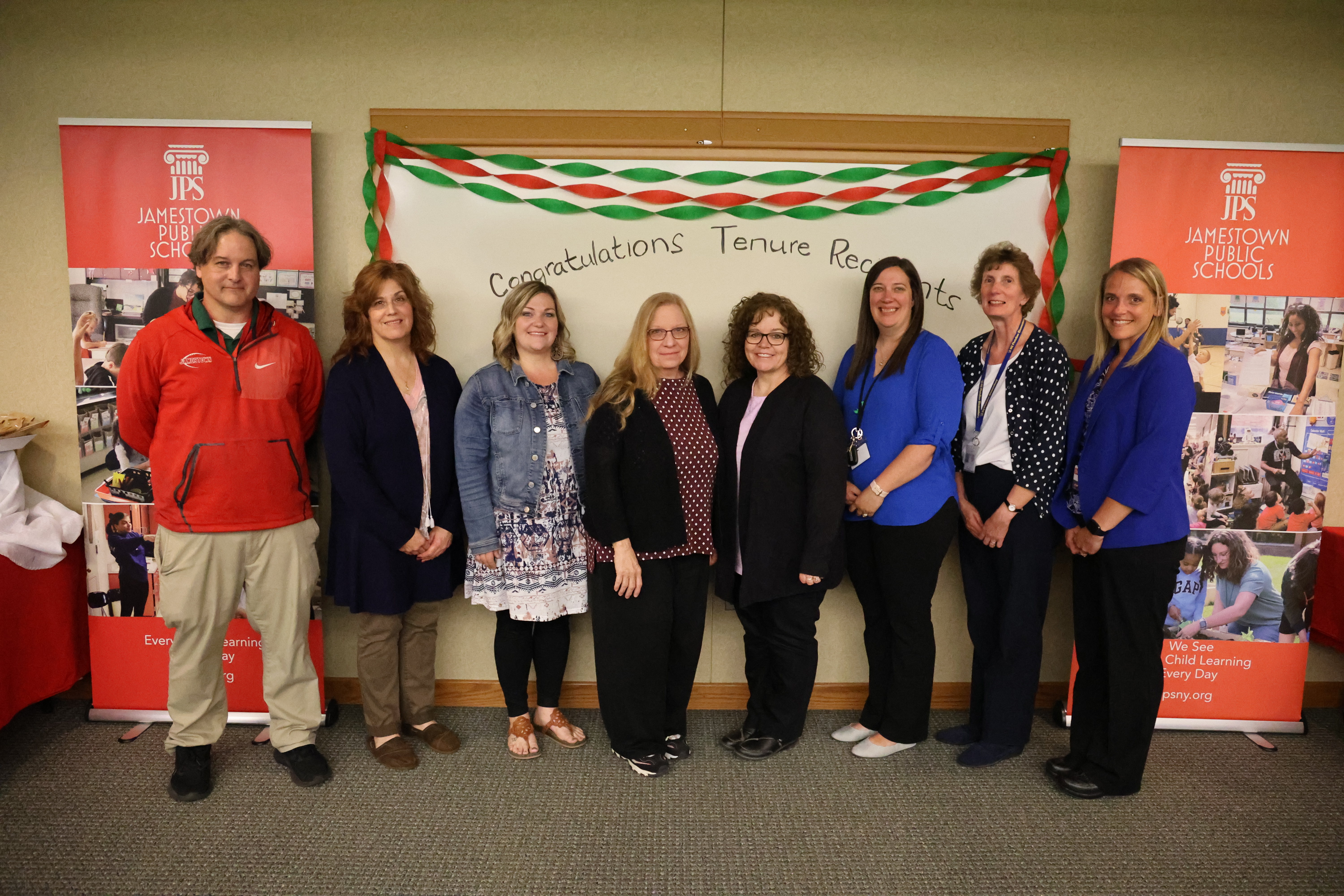 JPS Recognizes Tenure Recipients