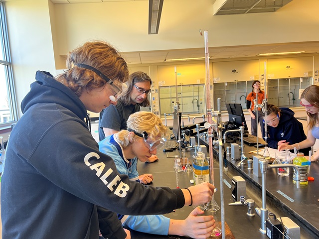Inspiring the Future: Chemistry Fun Day at SUNY Plattsburgh Engages Local High Schoolers