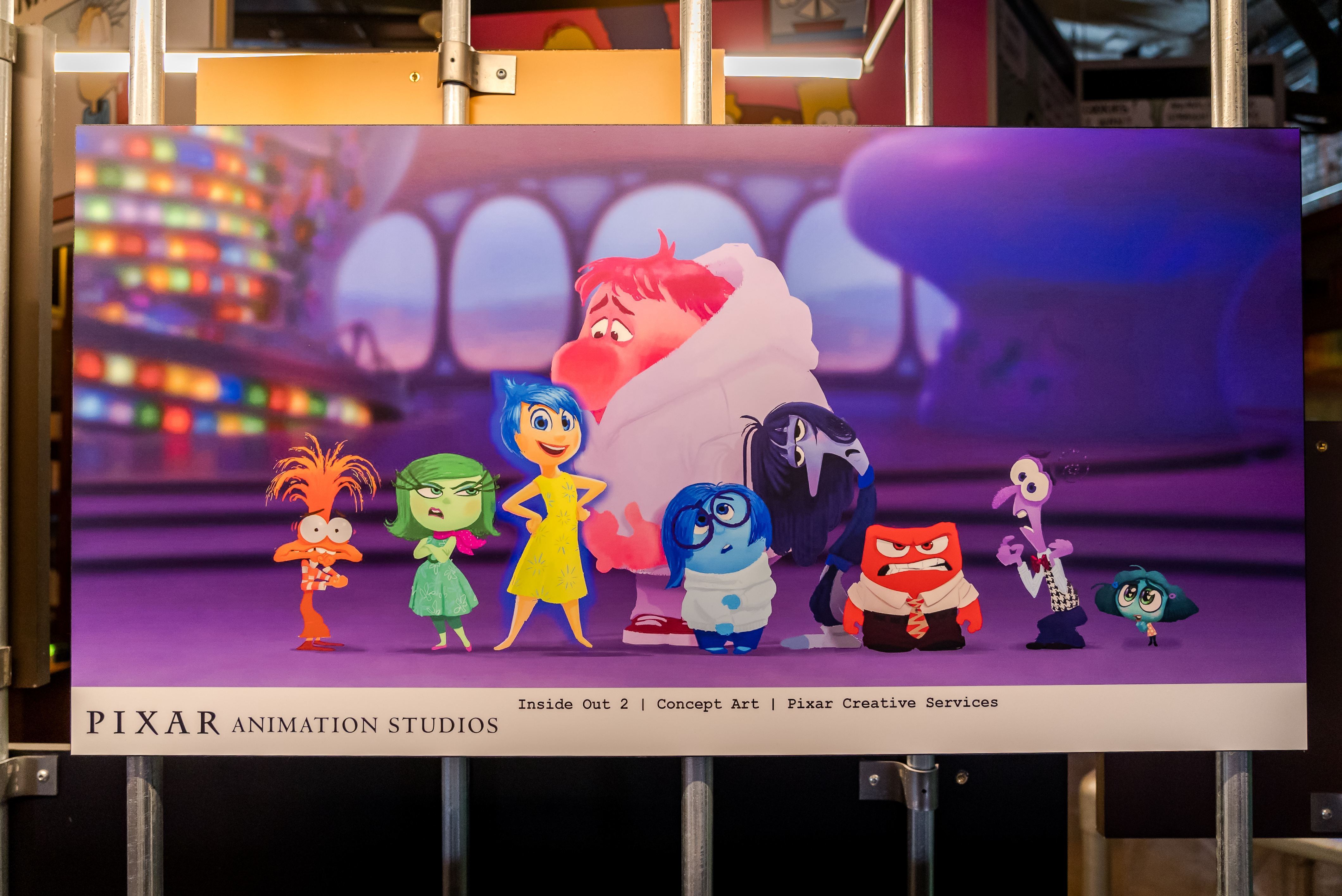 Pixar Donates Rare Inside Out 2 Concept Art to National Comedy Center
