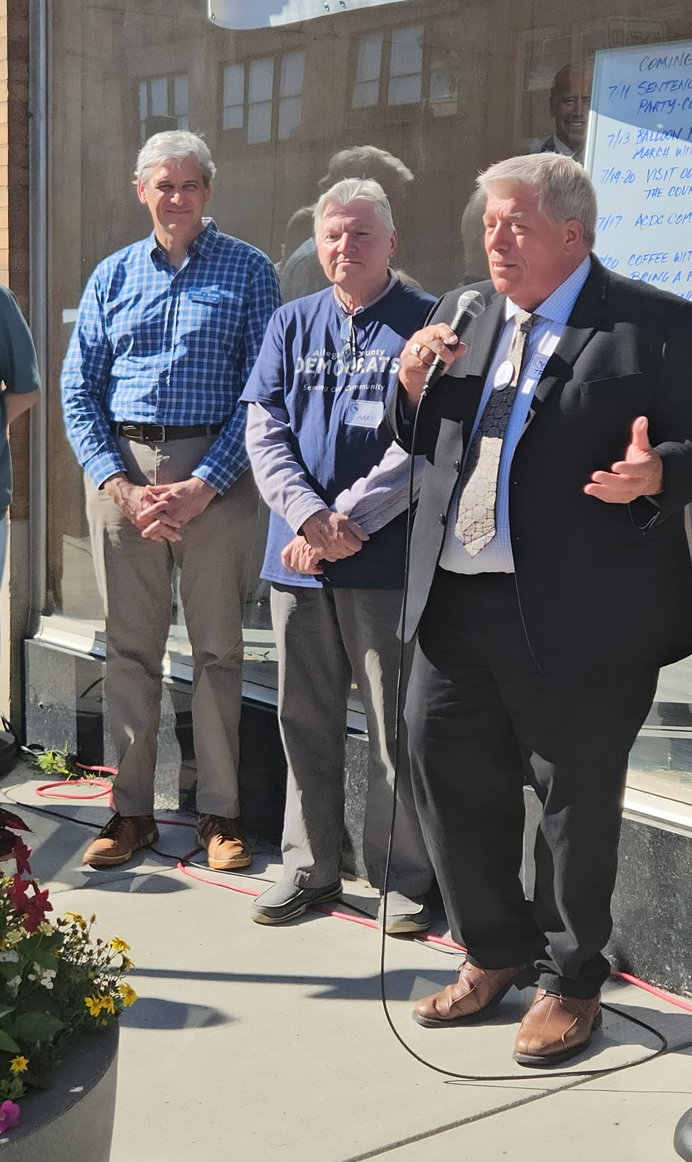 Tom Carle Inaugurates Allegany County Democratic HQ in Wellsville