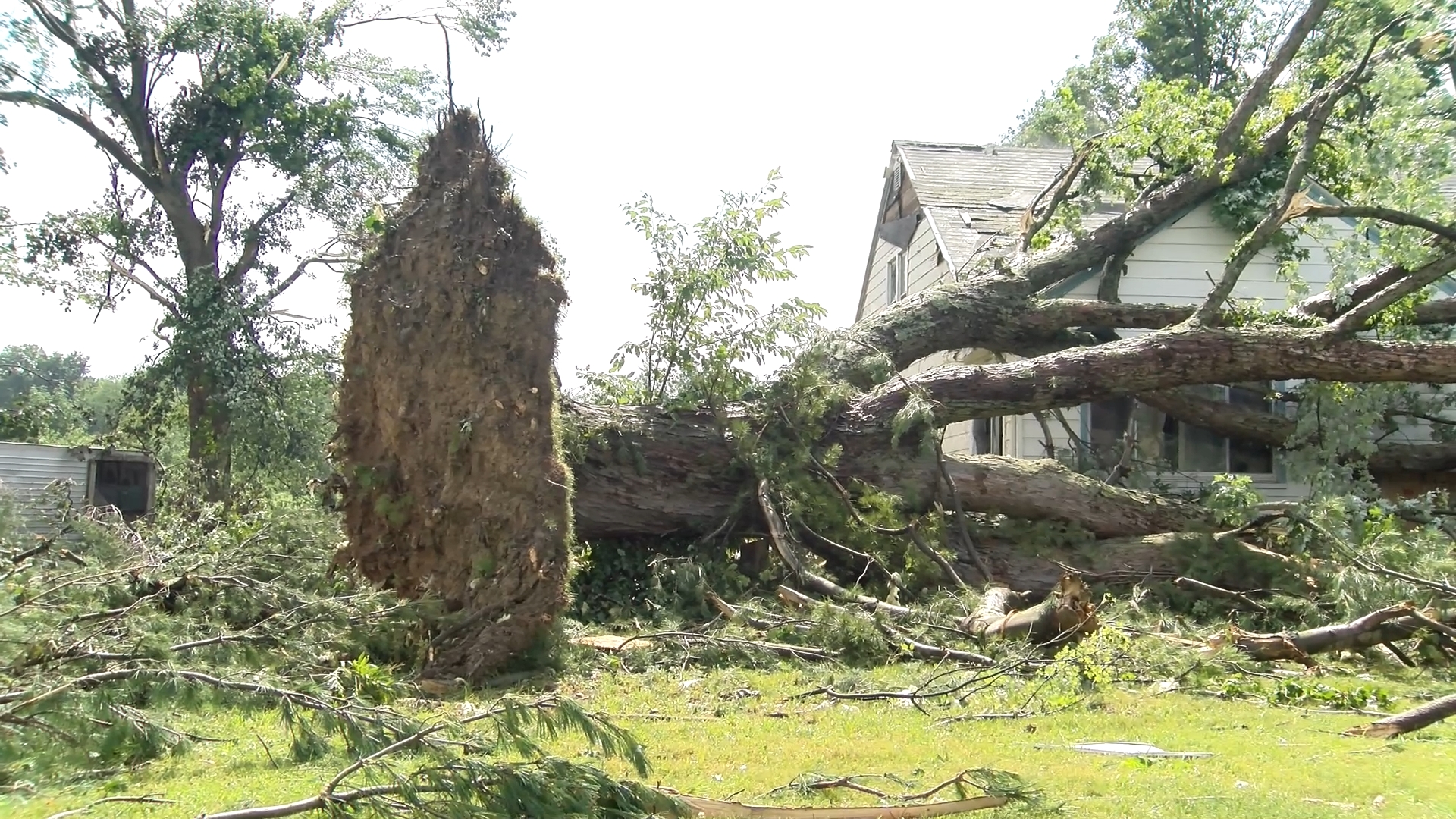 Severe Storm Ravages Forestville, NY: Homes Damaged