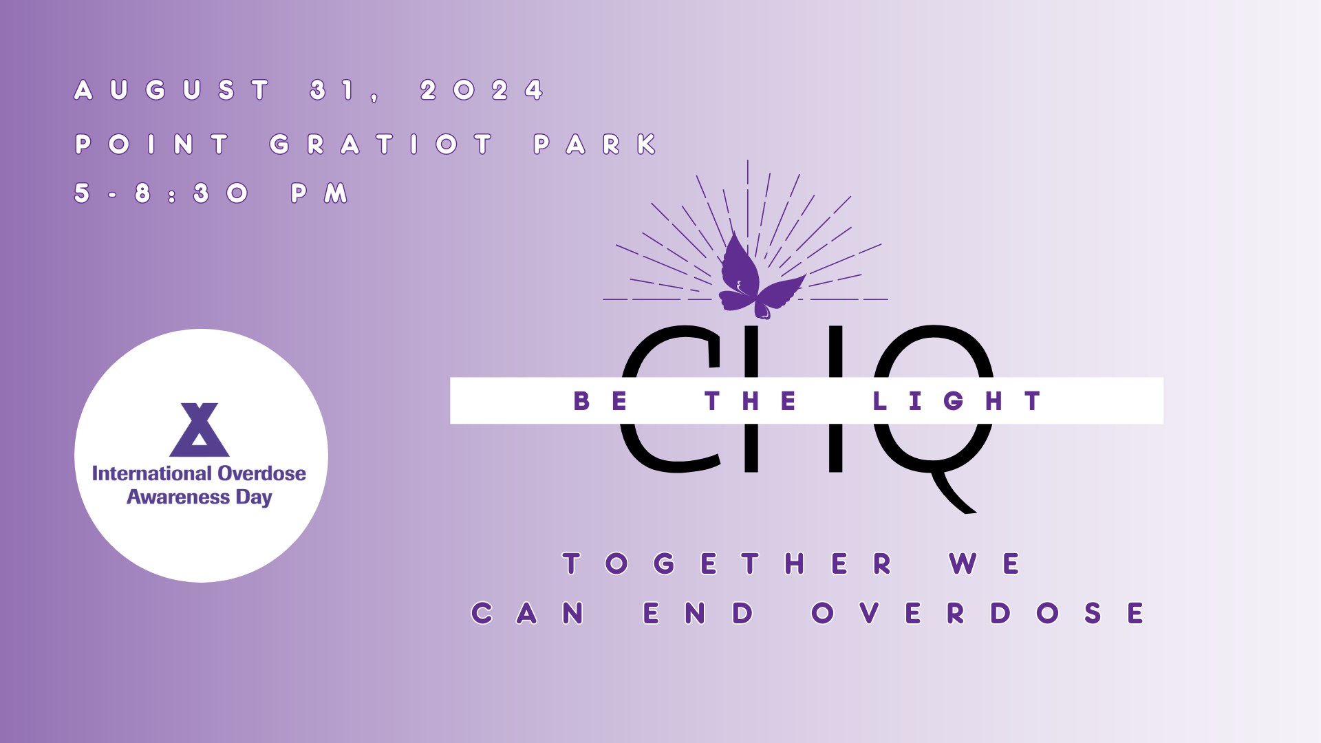 Chautauqua County Shines Light on Overdose Awareness with Inaugural “Be the Light” Event