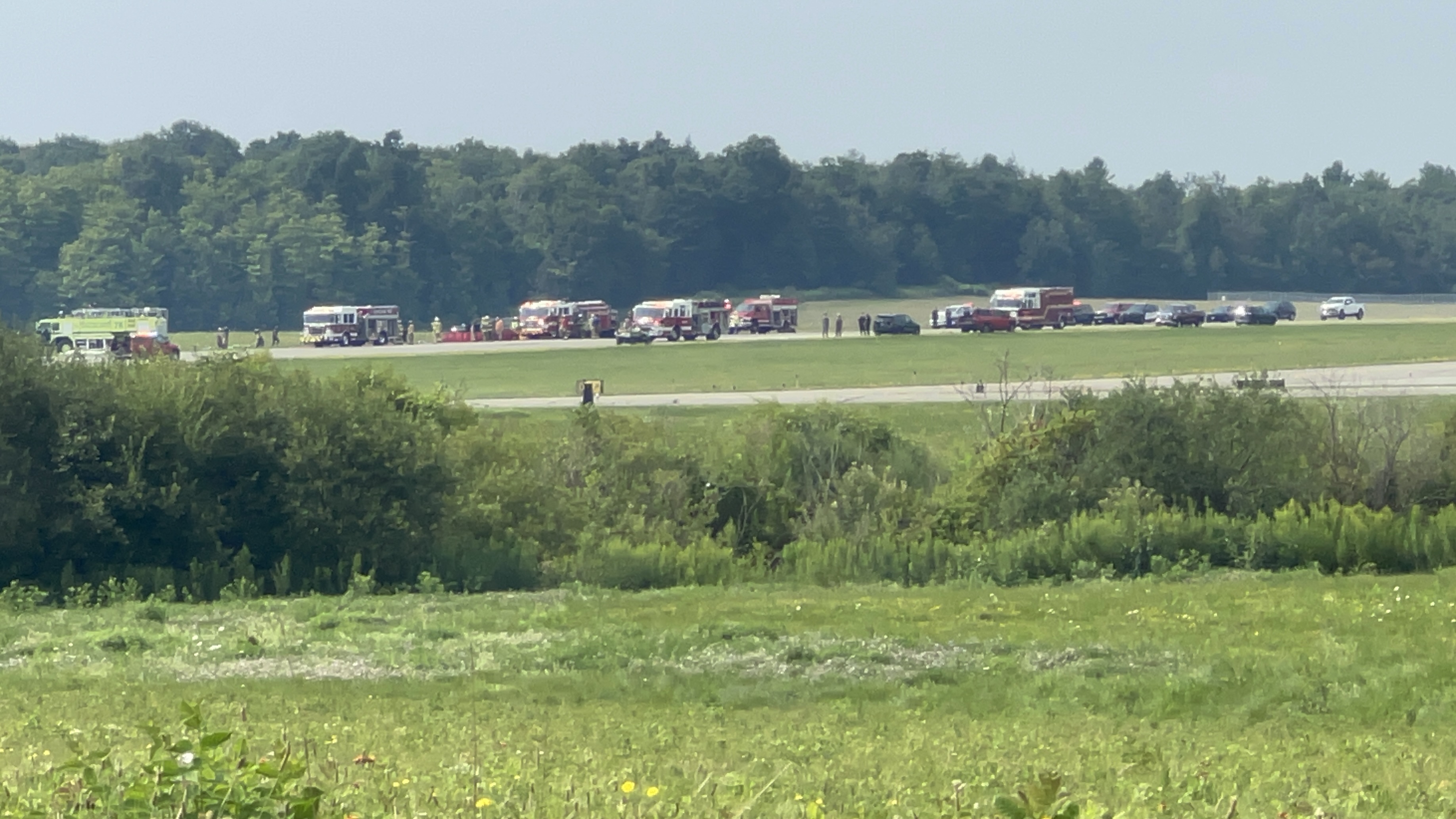 Jet Crashes At Jamestown Airport: Pilots Alive