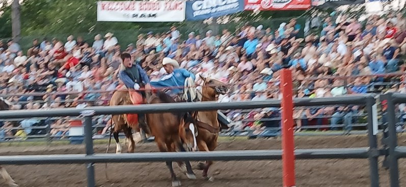 Unyielding Skies and Thrilling Rides: 79th Gerry Fire Department PRCA Rodeo Delivers Spectacular Show