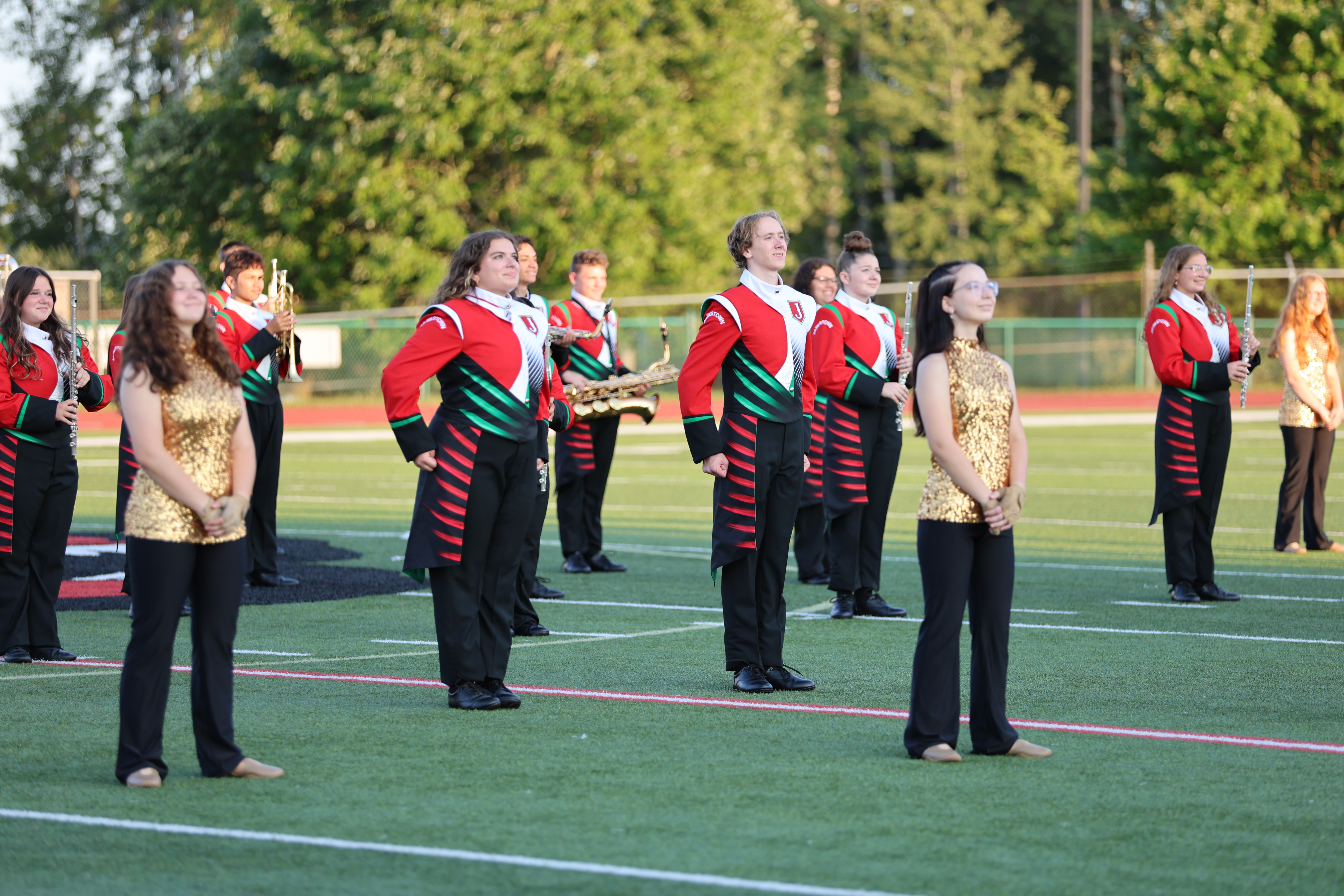 Jamestown High School Marching Band Hosts 45th Fall Festival of Bands