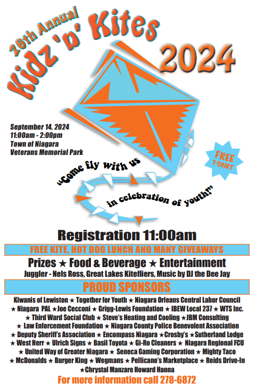 Soar to New Heights at the 26th Annual Kidz ‘N’ Kites Event in Niagara County