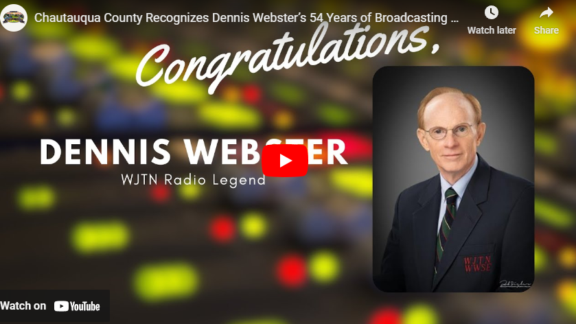 Broadcasting Icon Dennis Webster Honored for 54-Year Career