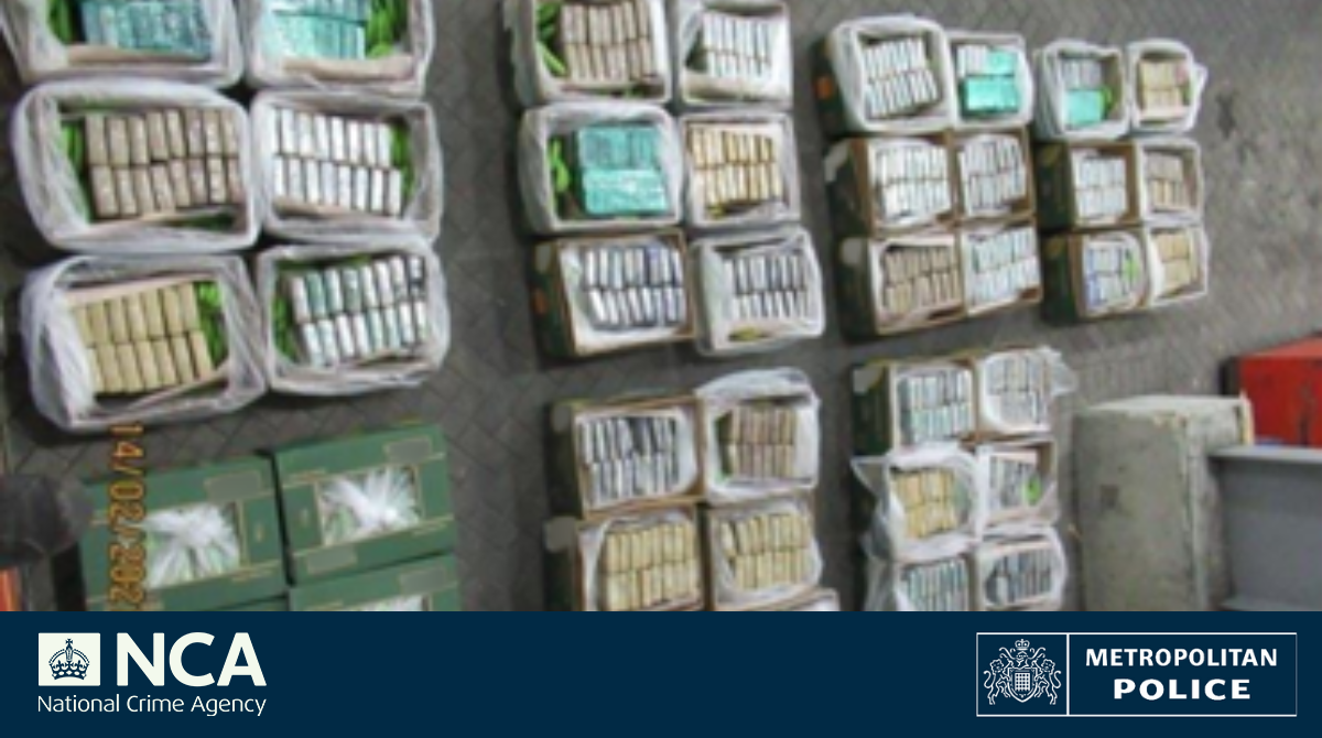 Gang Jailed for Smuggling £210 Million of Cocaine Hidden in Banana Boxes: Watch Drug Bust Here