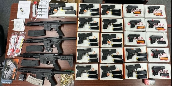 Major Gun Trafficking Operation Takedown: 184 Firearms Seized in Queens, Including a Grenade Launcher