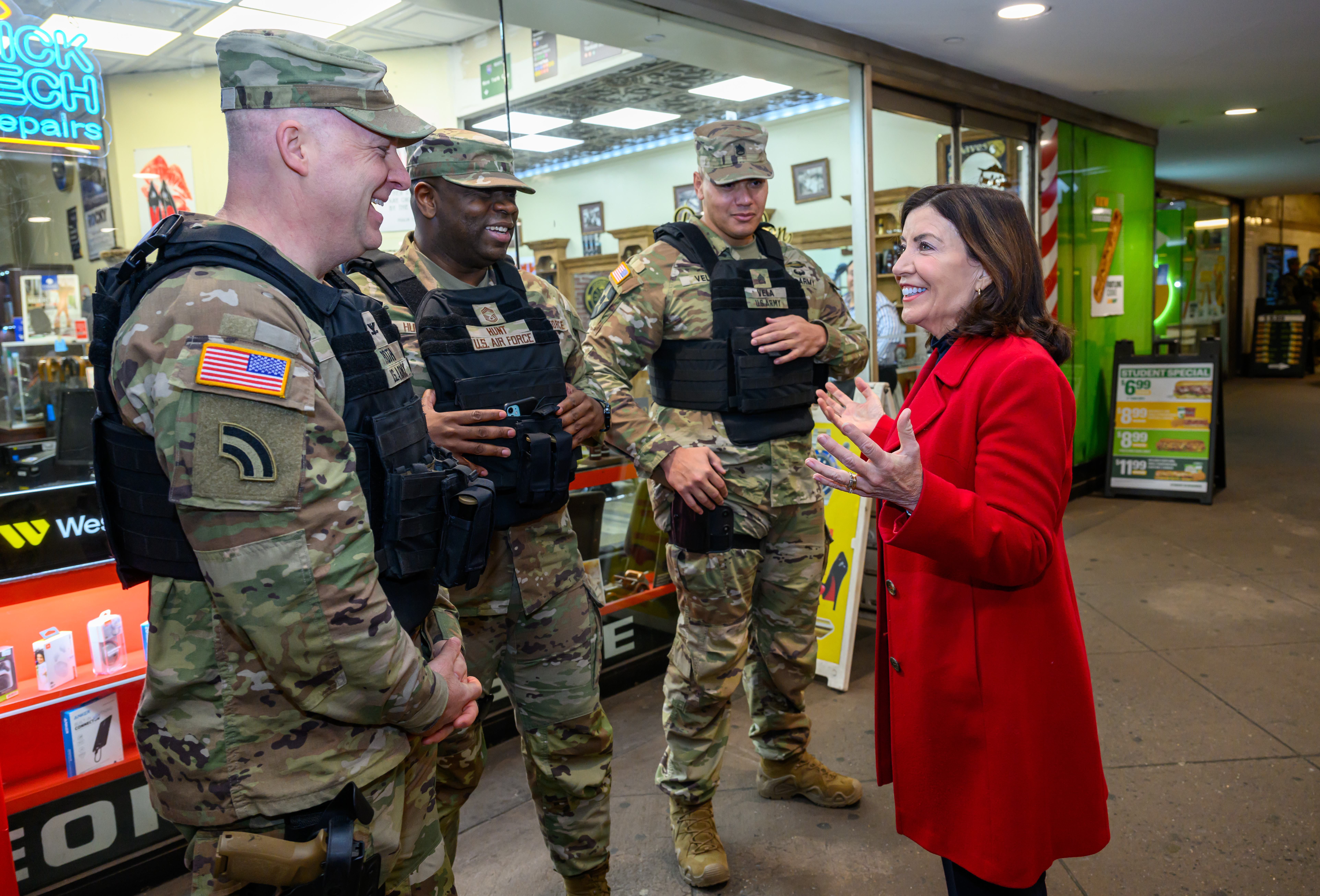 Governor Hochul Strengthens Subway Safety with Additional National Guard Deployment Ahead of Holiday Rush