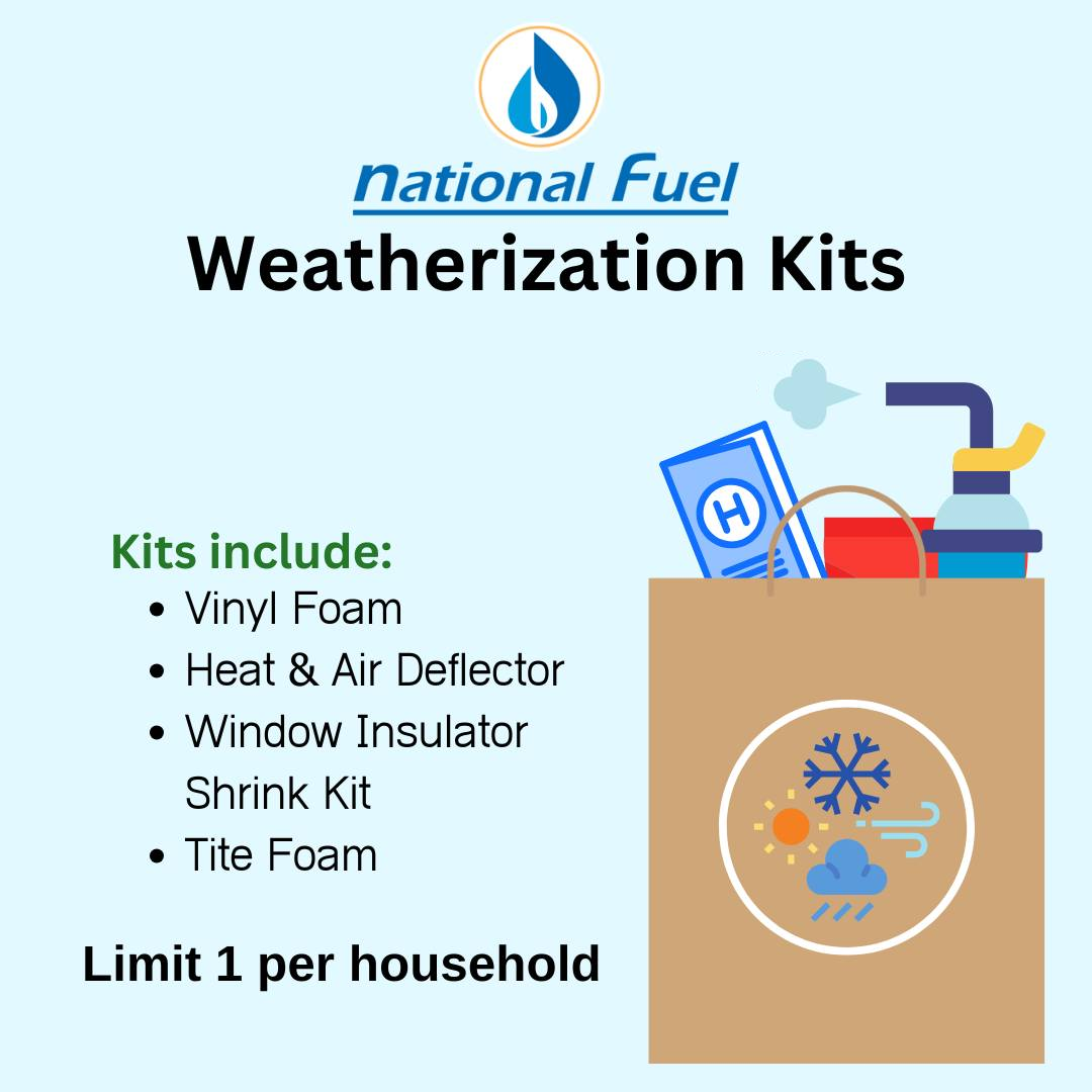 Chautauqua County Offers Free Weatherization Kits to Combat Winter Heating Costs