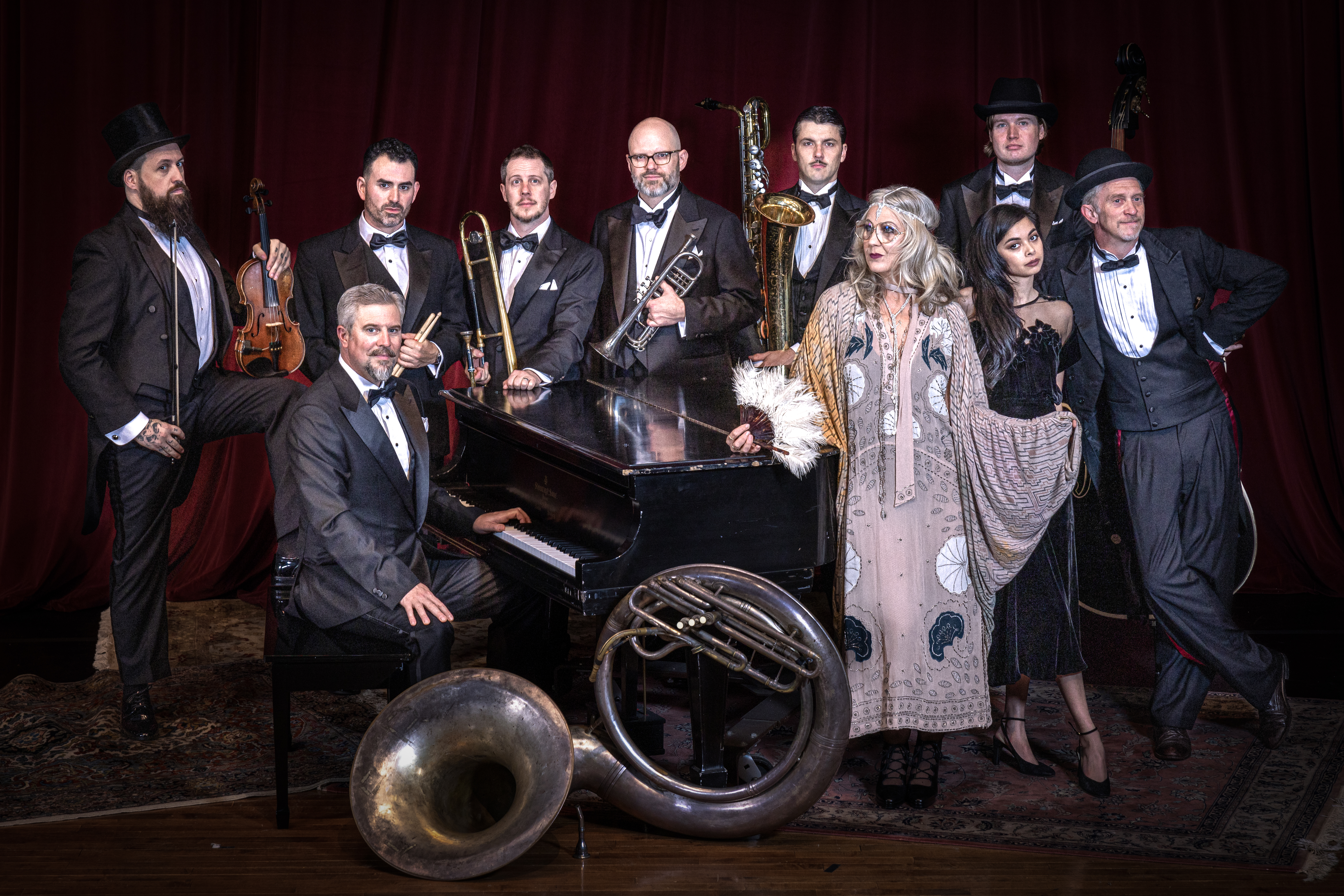 Swingin’ Holiday Magic: Squirrel Nut Zippers Bring Christmas Caravan to Jamestown, NY