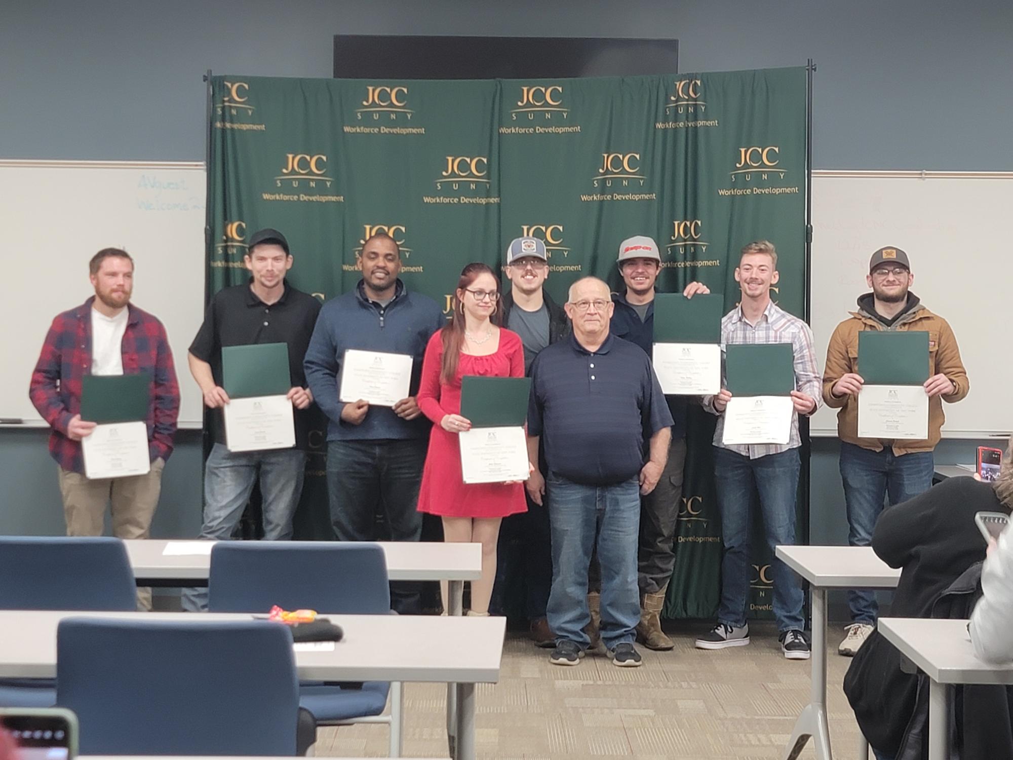 20 Students Graduate from SUNY JCC’s Advanced Manufacturing Programs, Poised for In-Demand