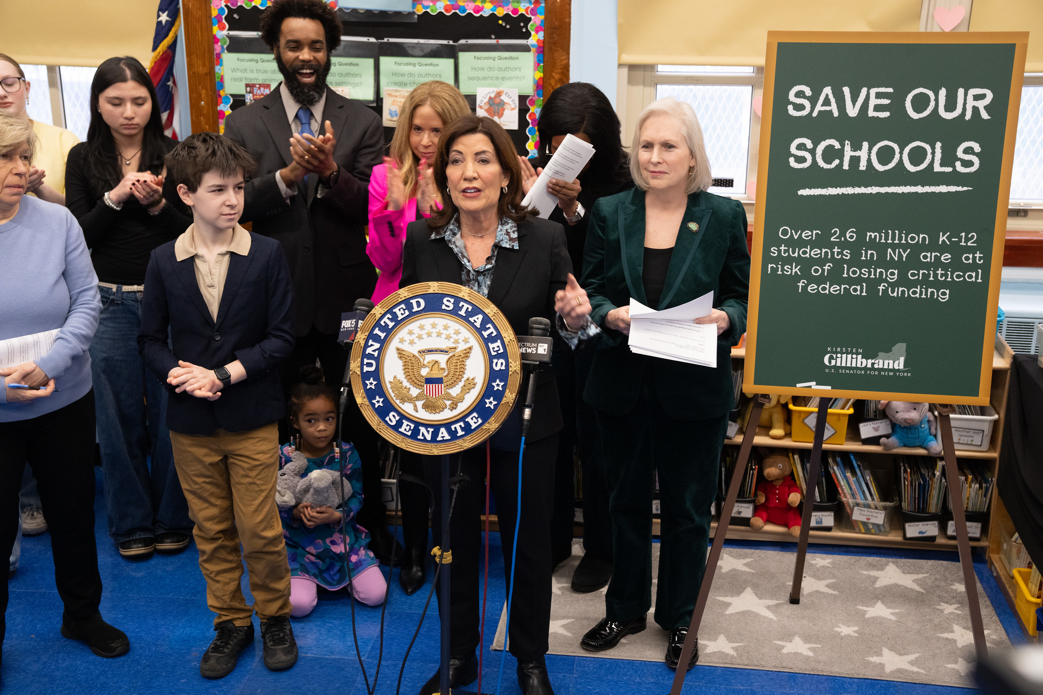 Federal Education Cuts Could Force Tax Hikes, Hochul Warns