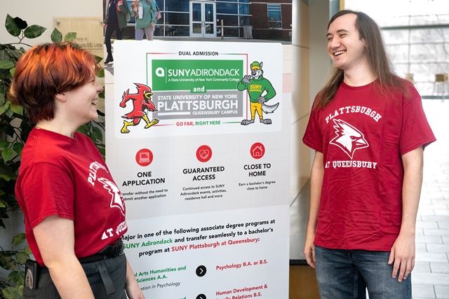 Seamless Pathway: SUNY Plattsburgh and Adirondack Dual Admissions Agreement Enhances Access to Four-Year Degrees