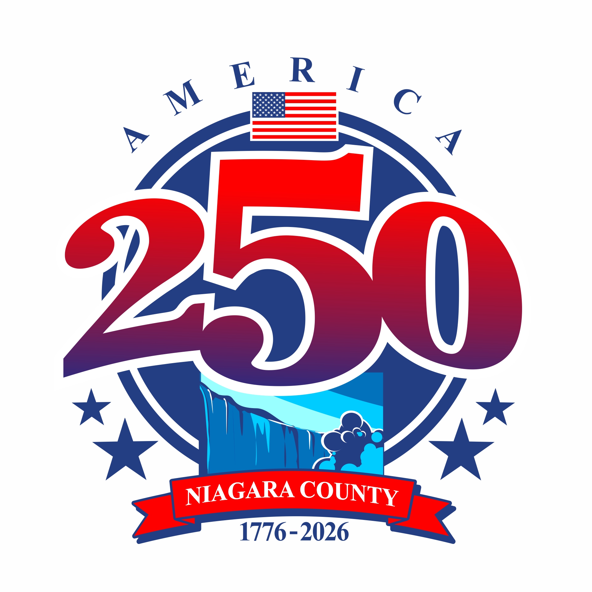 Niagara USA 250 Committee Unveils Logo for America’s 250th Anniversary Celebrations