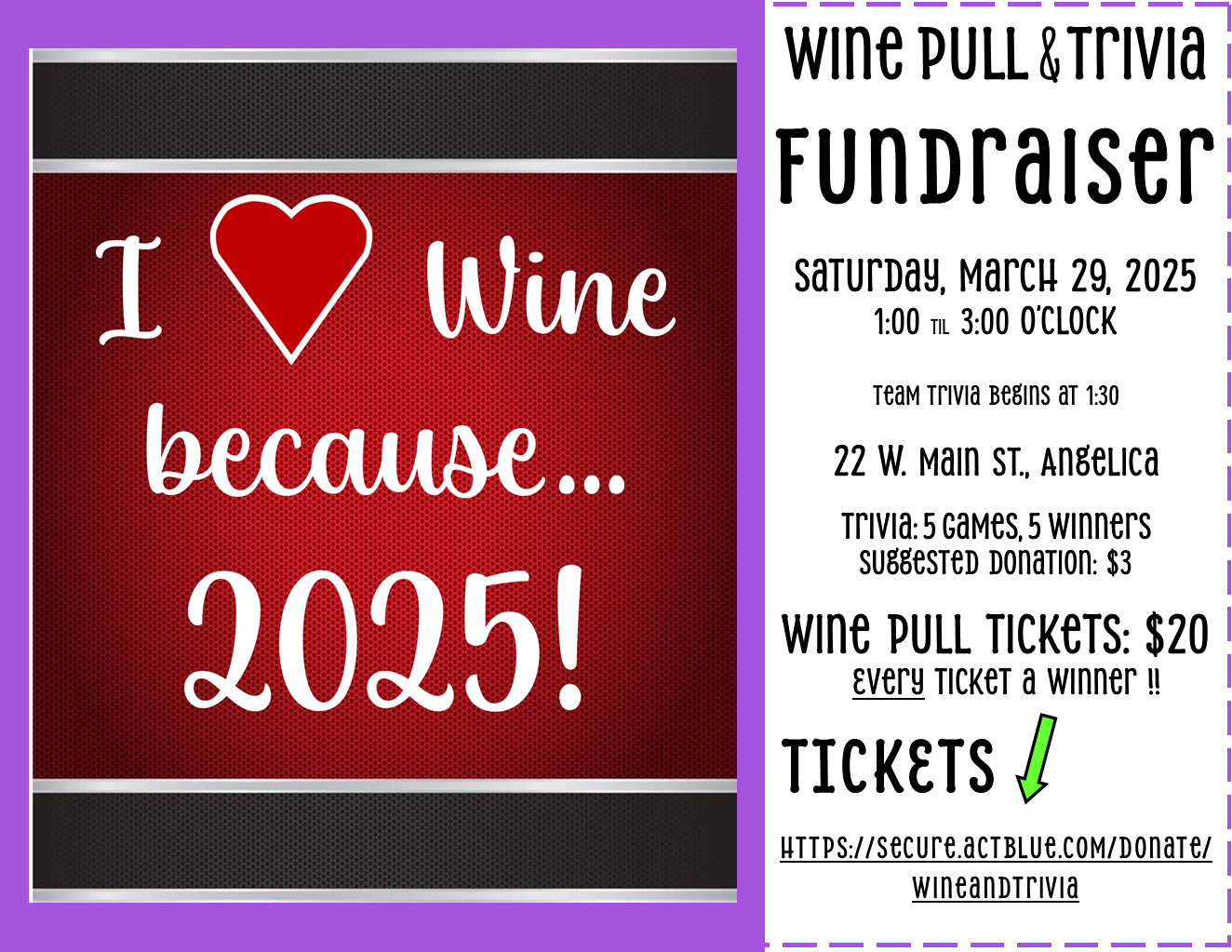 Sip, Savor, and Compete: Mystery Wine Pull & Trivia Event Coming to Angelica