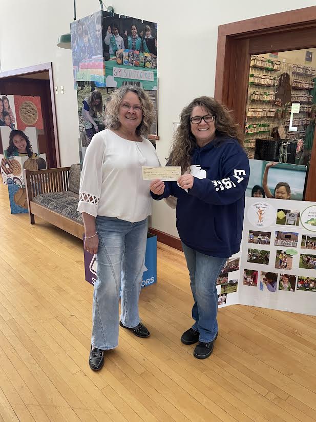 Empowering Future Leaders: Zonta Club of Jamestown Donates $500 to Girl Scouts