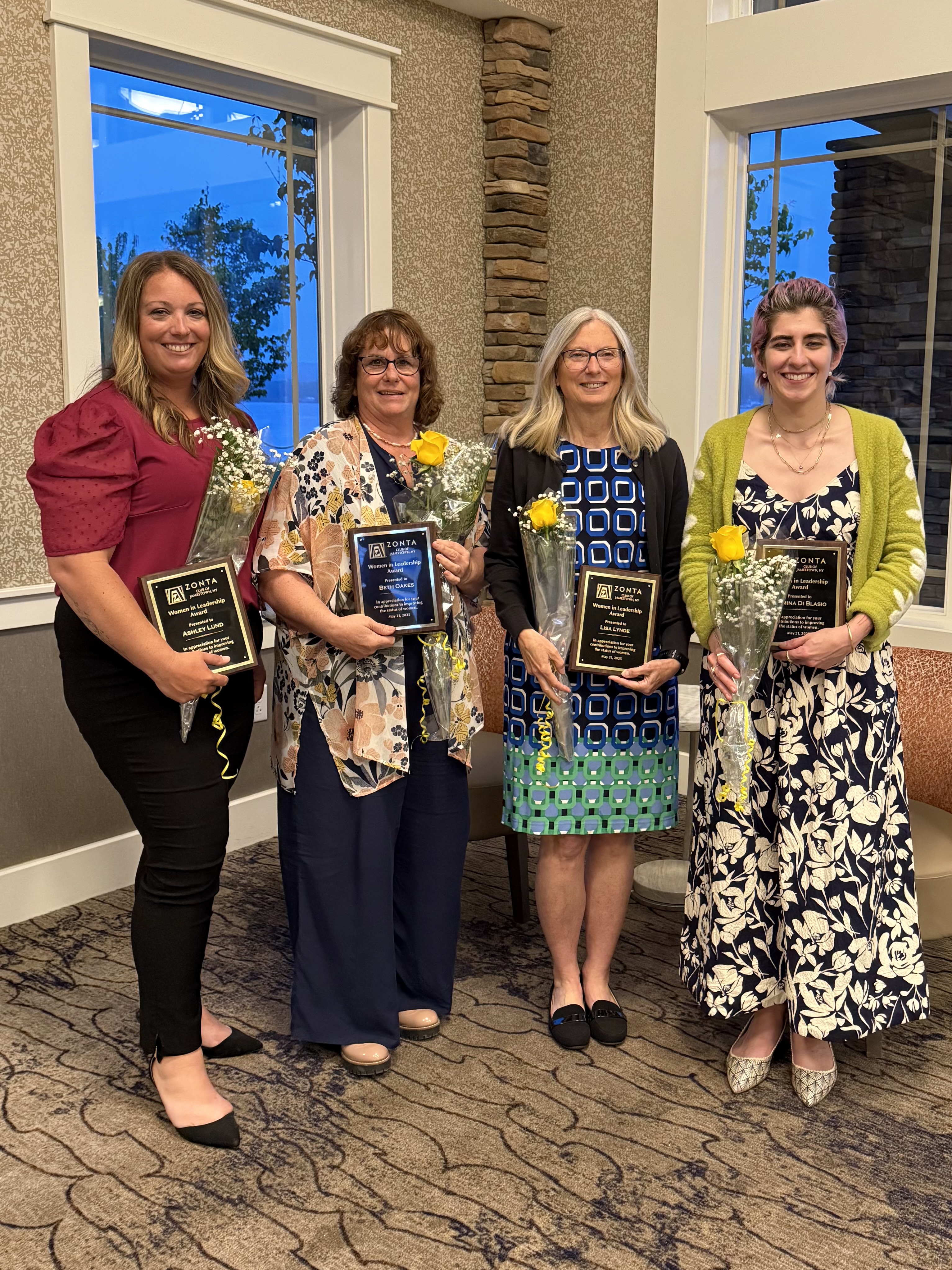 Leading with Purpose: Four Trailblazing Women Honored by Zonta Club of Jamestown