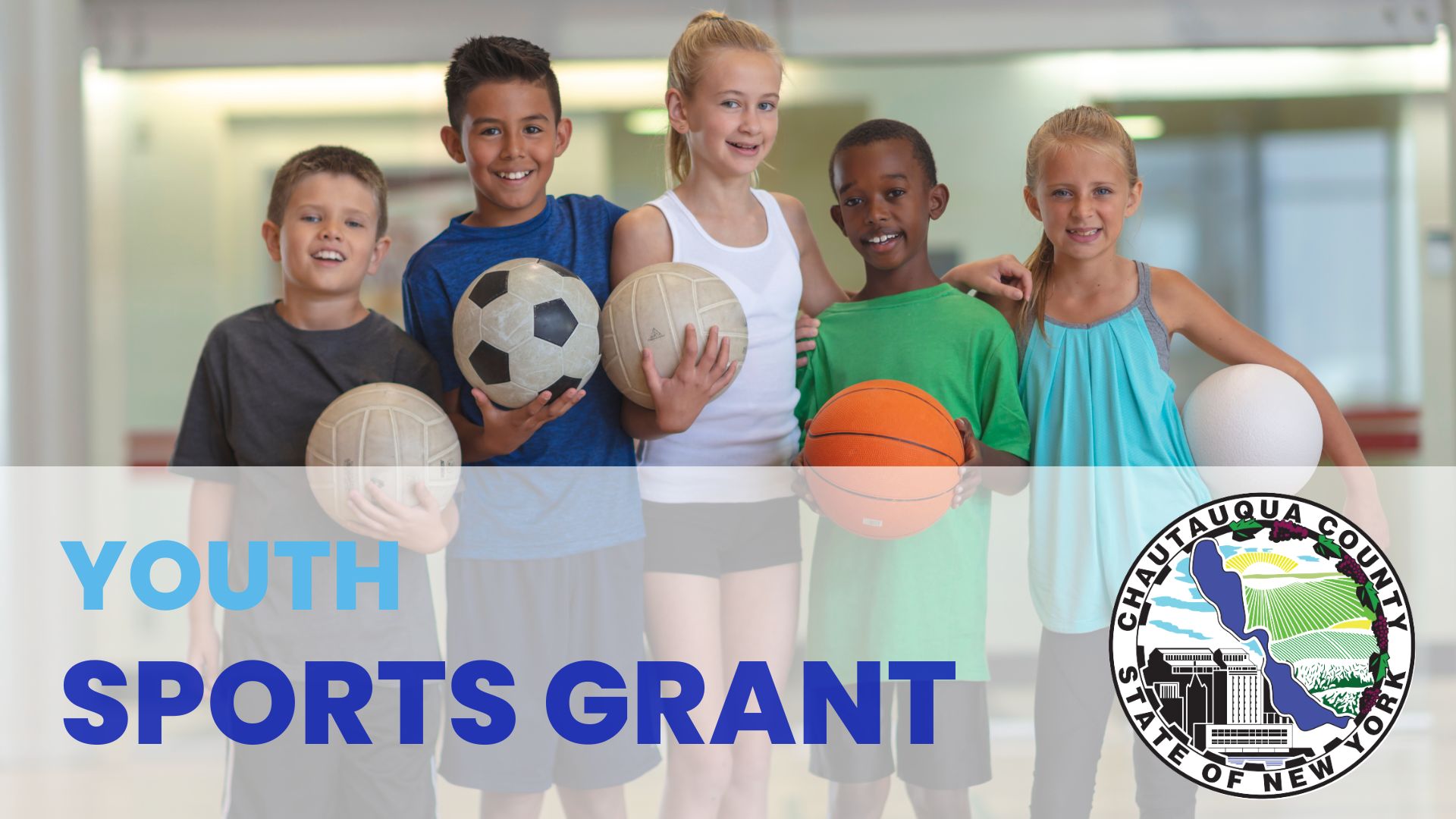 Chautauqua County Launches Youth Sports Grant to Boost Opportunities for Under-Resourced Kids