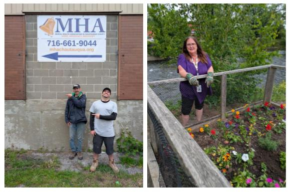 Community Spirit Blooms: Volunteers Boost Mental Health Recovery in Jamestown