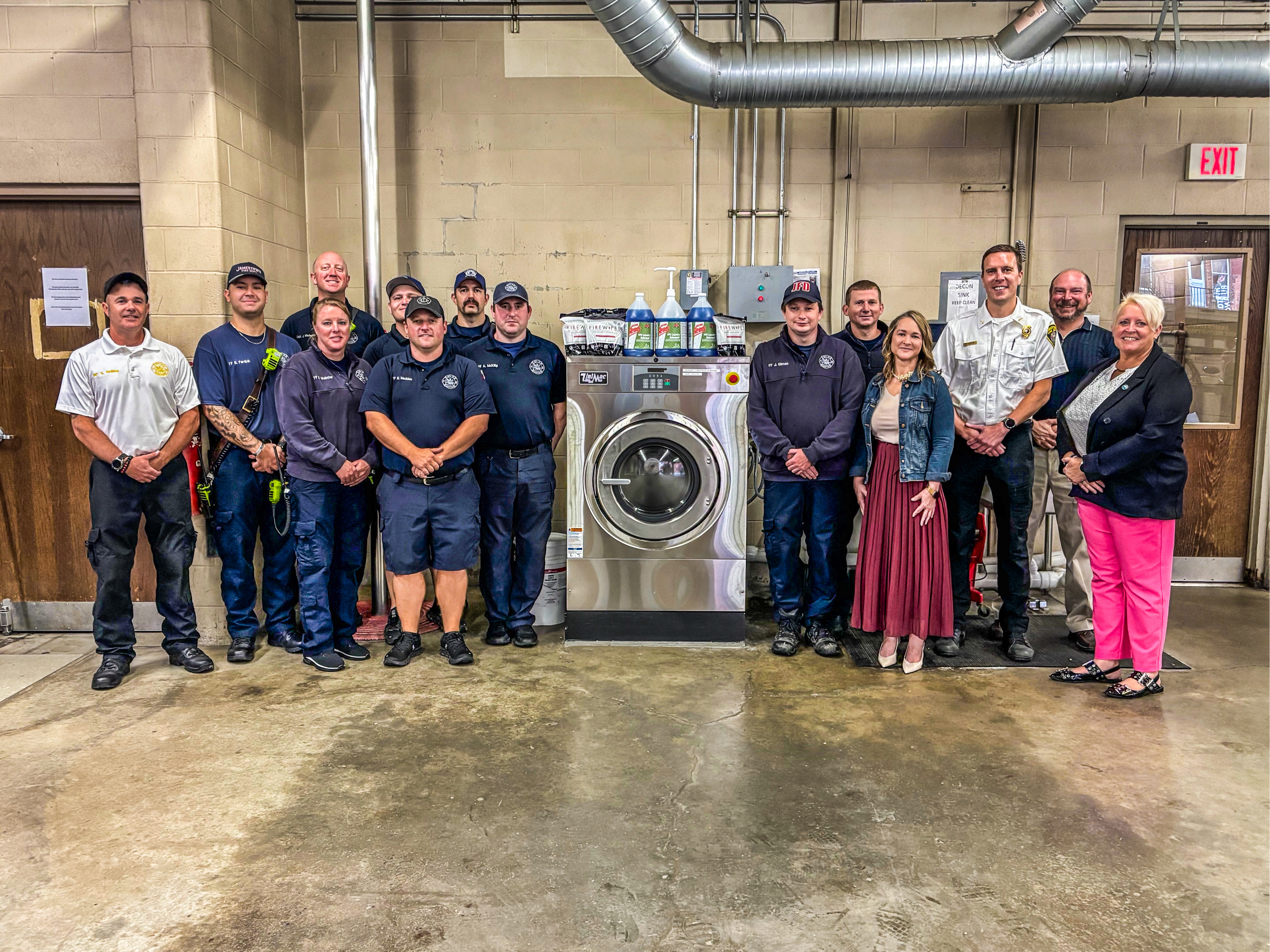 EPA Funds and Housing Court Fine Support New Firefighter Decontamination System in Jamestown