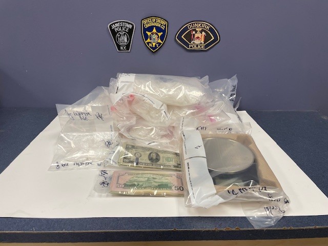 Jamestown Woman Arrested Following Seizure of Over Seven Pounds of Methamphetamine
