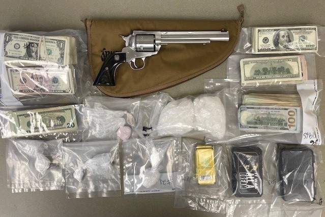 Four Arrested After Narcotics Search Warrant in Dunkirk; Meth, Fentanyl, Stolen Revolver Seized