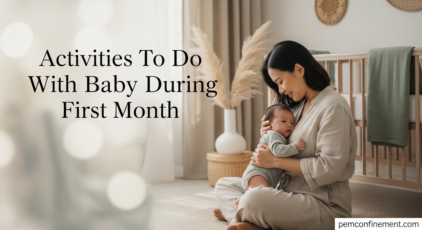 Activities To Do With Baby During the First Month