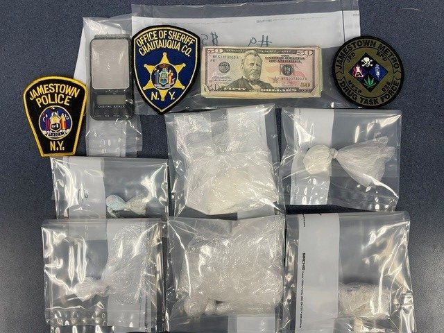 Jamestown Drug Raid Nets Fentanyl, Meth, Crack Cocaine; Three Arrested