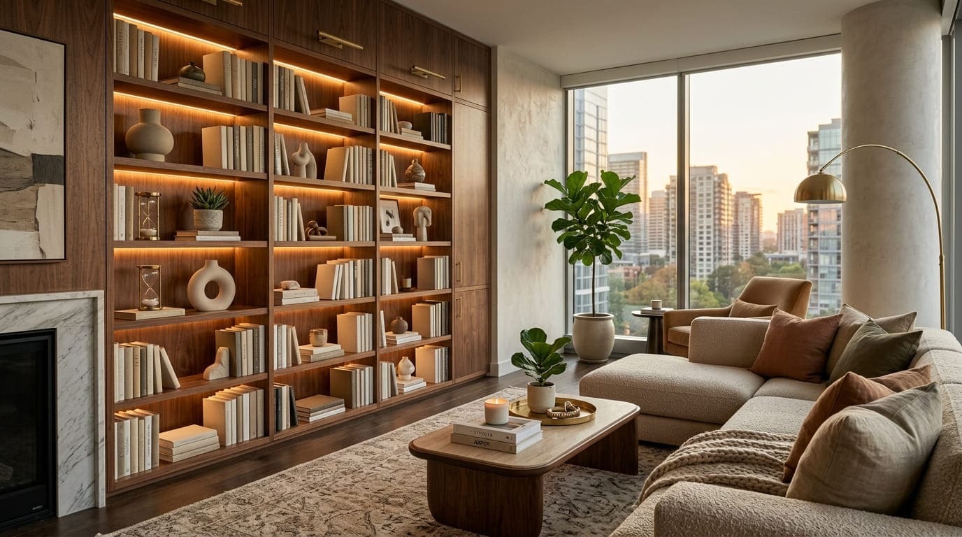 Interior Design Trends 2026: Build a Bookshelf Wealth Aesthetic Fast
