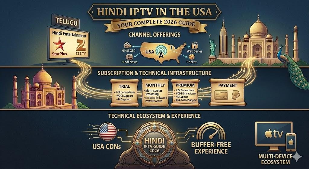 Hindi IPTV Channels in the USA: Your Complete 2026 Guide