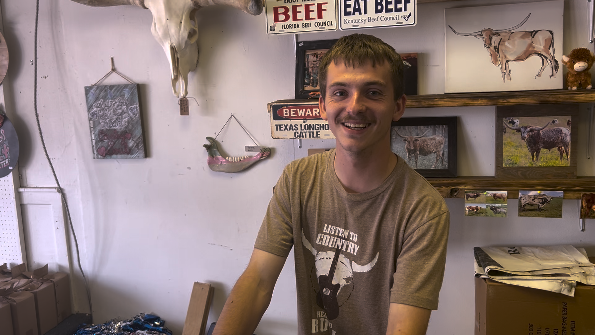 Branding a New Enterprise: Sherman Longhorn Rancher Set to Open Locally-Sourced Grocery