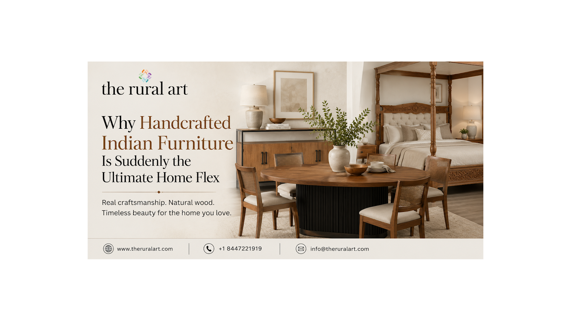 Why Handcrafted Indian Furniture Is Suddenly the Ultimate Home Flex