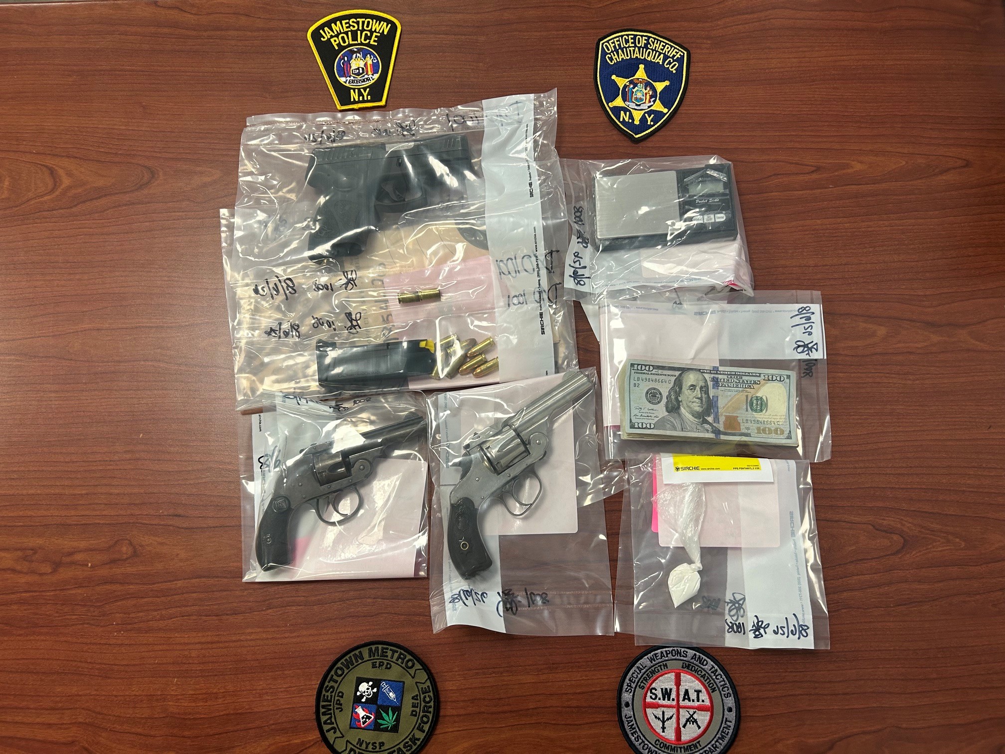 Two Jamestown Teens Charged After Narcotics Search